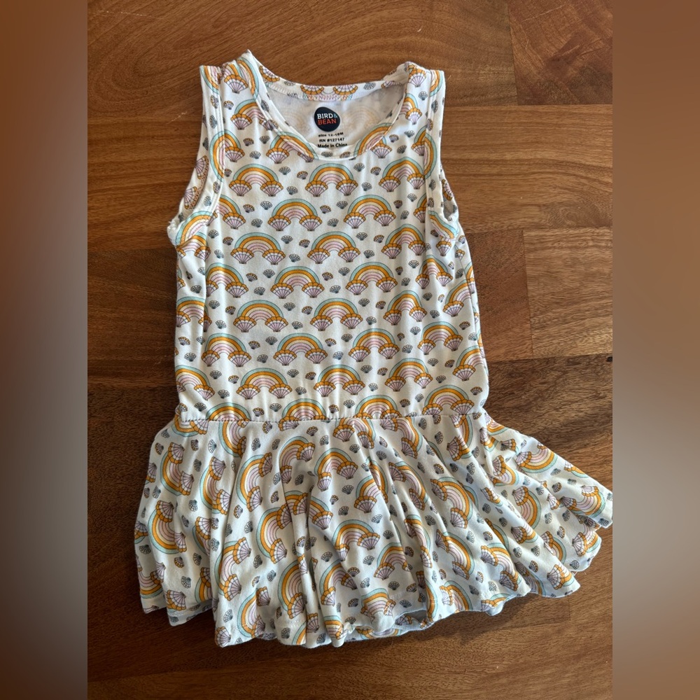 Bird and Bean baby girls dresses in 12-18 months